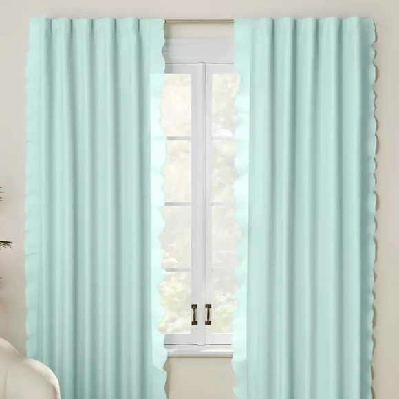 Pillowfort Accents New 2 Pillowfort Mint Green Side Ruffle 84